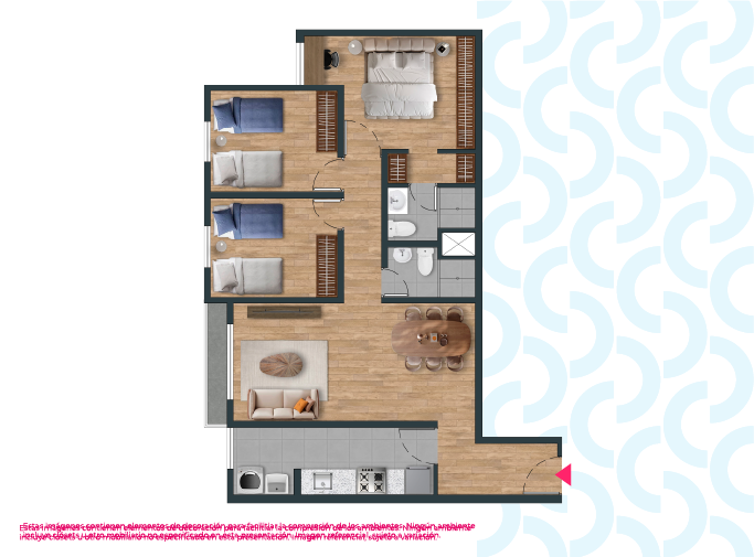 Departamento en Piura - Aurora Park