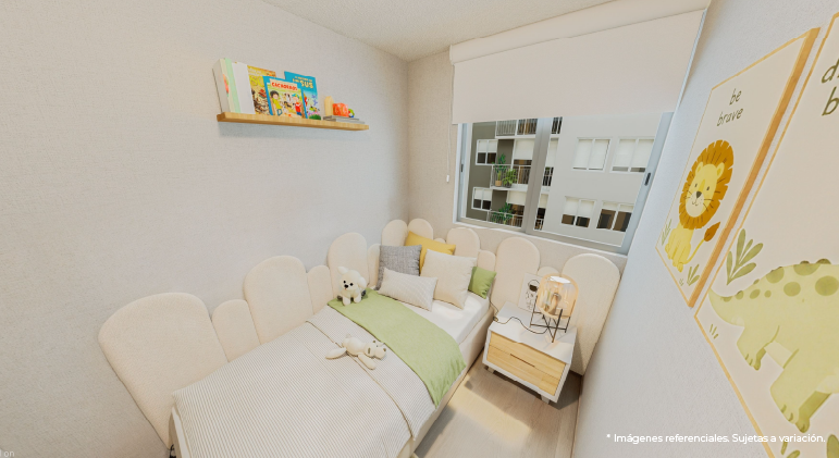 ALAMEDA PARK - DEPARTAMENTOS AREQUIPA | DORMITORIO SECUNDARIO
